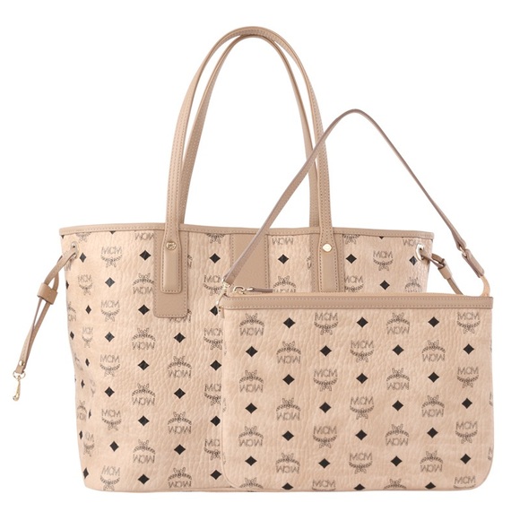MCM Handbags - MCM Reversible Medium Liz Shopper in Visetos